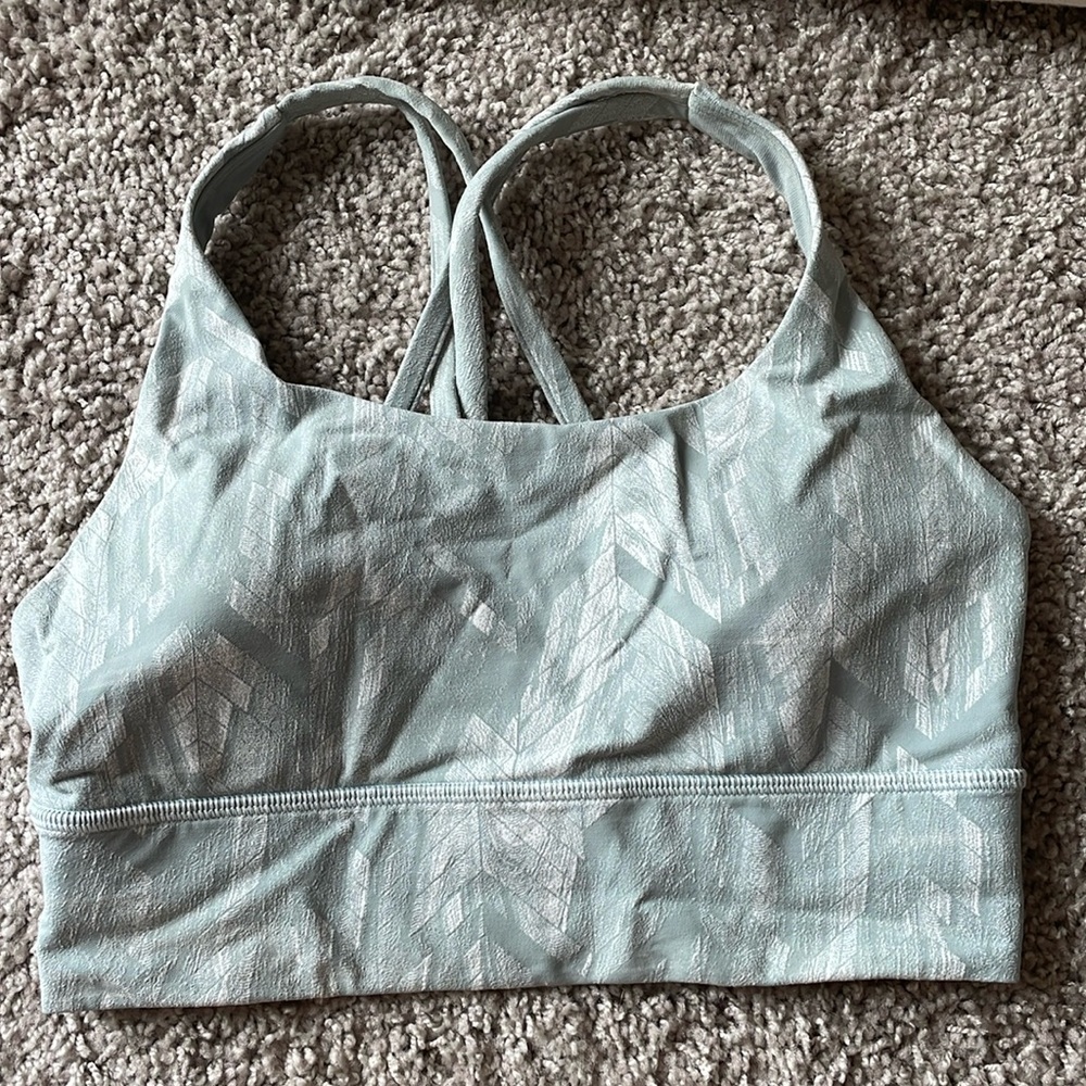 Lululemon longline energy bra.